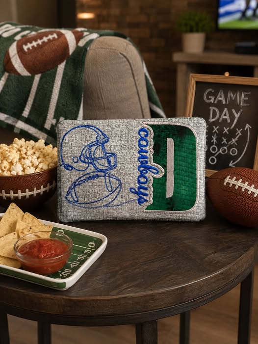 PREORDER ITH  FOOTBALL TEAM MUG RUG 5X7