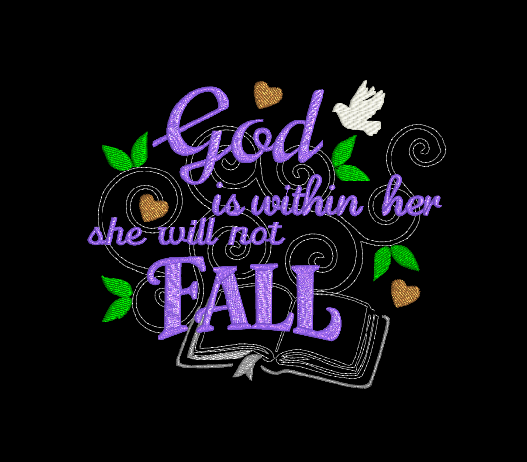 GOD IS WITHIN HER 6X7