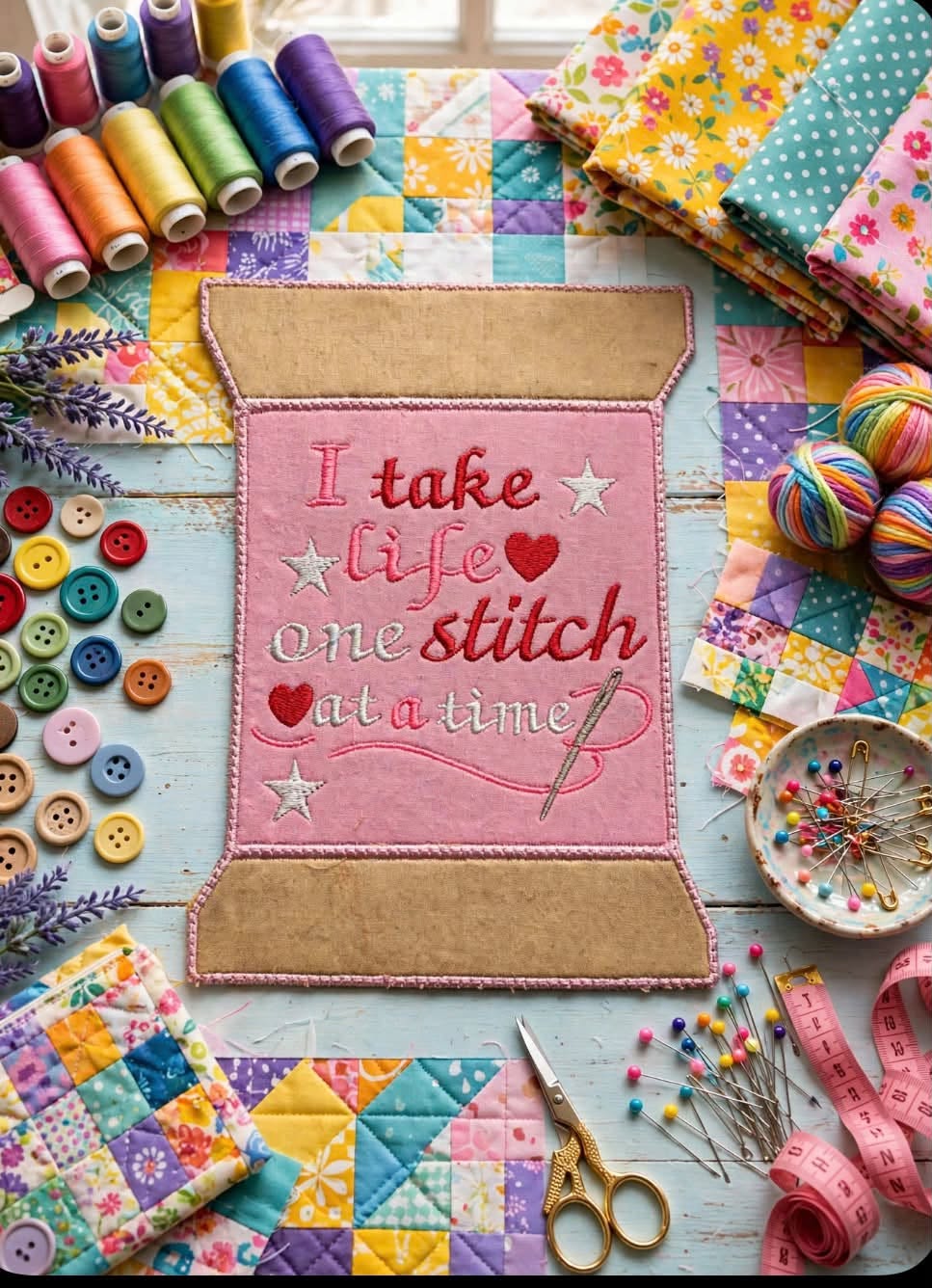 ITH I TAKE LIFE MUG RUG 5X7 